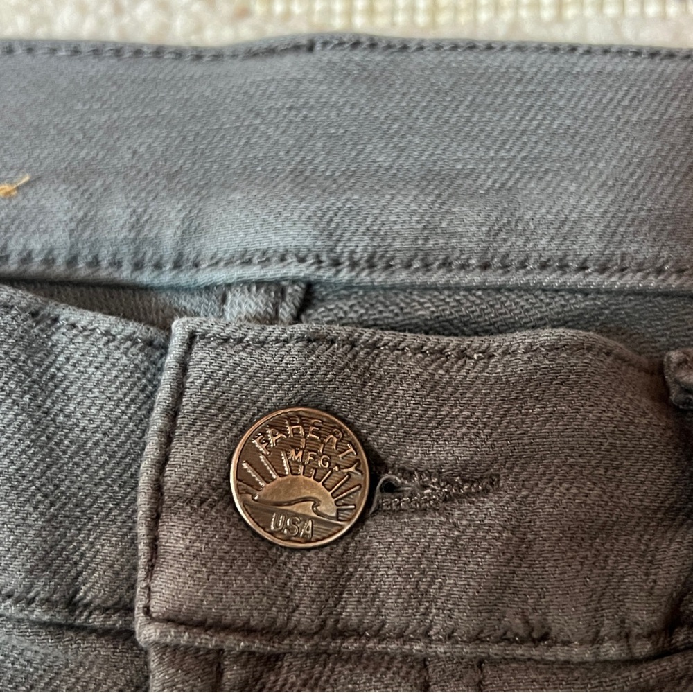 FAHERTY Men's Stretch Terry 5-Pocket Pant Slate Size 30x29 Slim Straight Stretch - Picture 6 of 13
